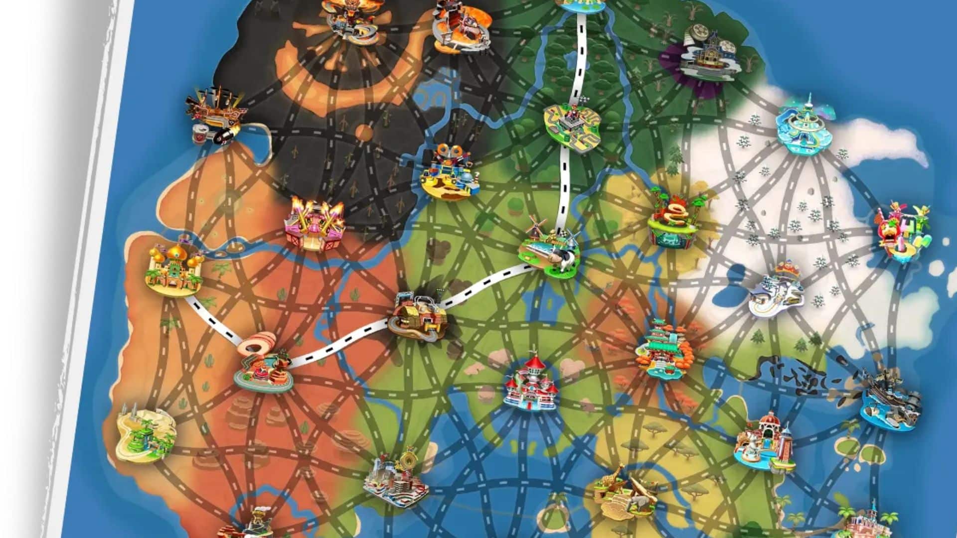 ¿Es Rainbow Road en Mario Kart World? Estado legendario de la pista ...